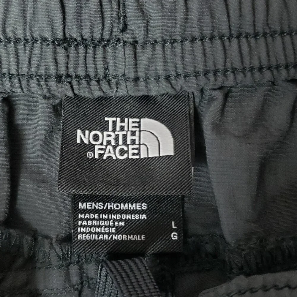 The North Face Mens Nylon Lightweight Shorts Black Large